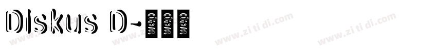 Diskus D字体转换
